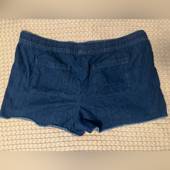 LOFT Denim Drawstring Short - Picture 3 of 4